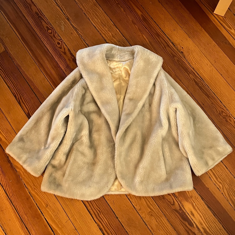 Vintage Faux Fur Coat